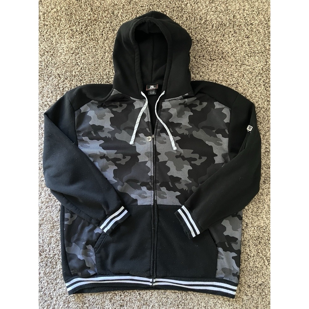 Vintage Red Ape Full Zip Hoodie Size 4XL Streetwear Chic